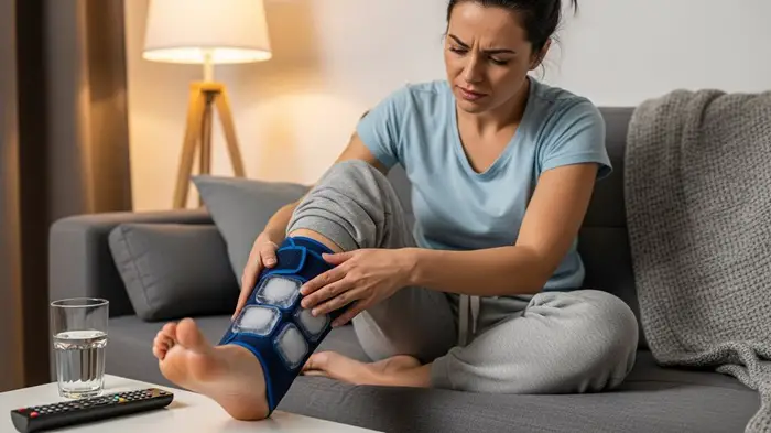 ice vs heat packs for ankle