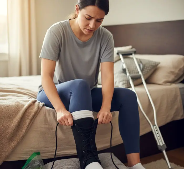 ankle splint vs brace