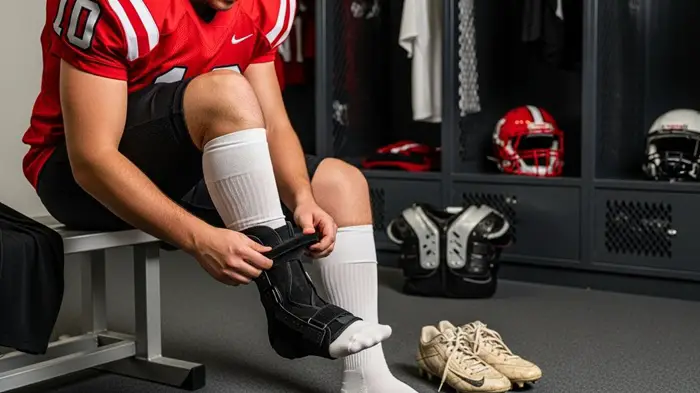 ankle brace for football prep