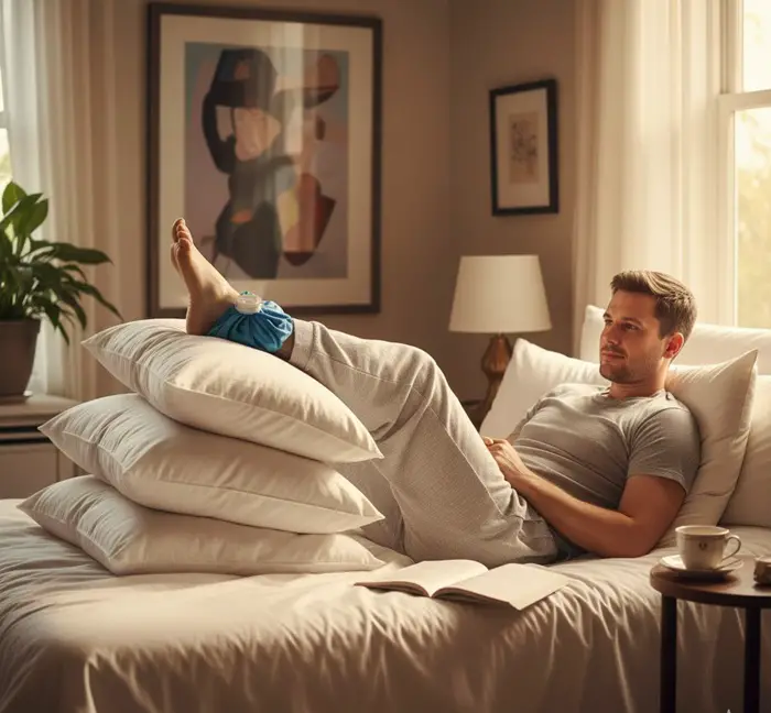 how long to reduce leg swelling fast