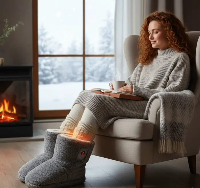 heating pad for leg and foot