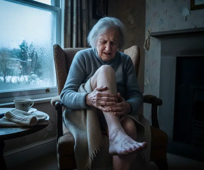 left leg hurts in cold