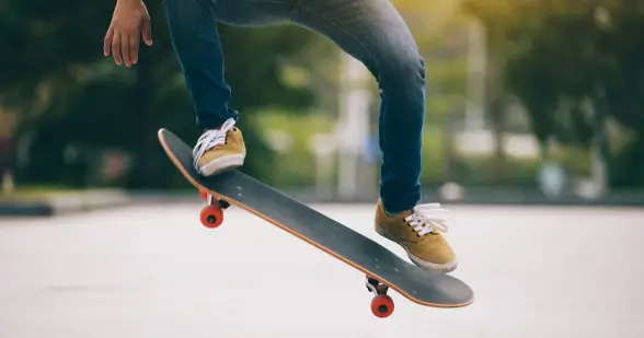 Ankle injures skateboarding
