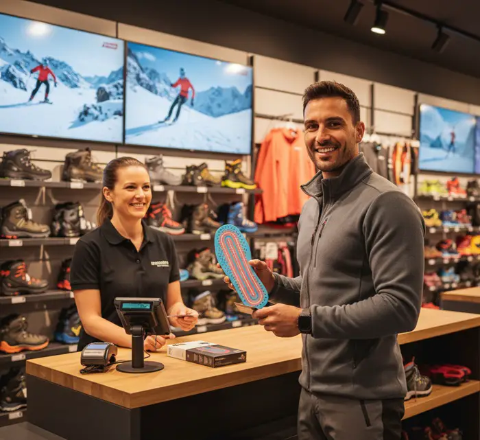 picking heated insoles vs socks for runners