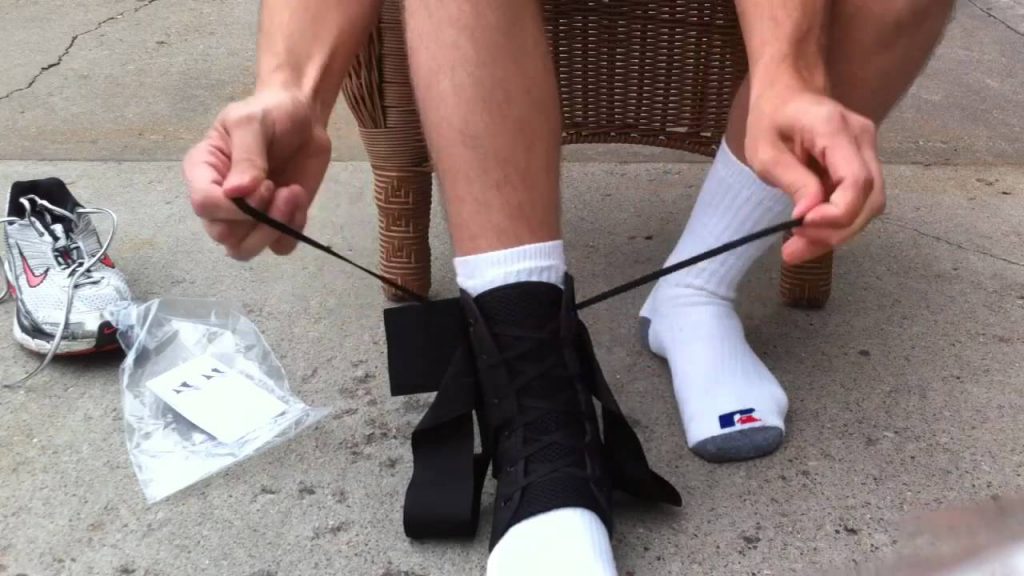 Ankle Brace With Shoes