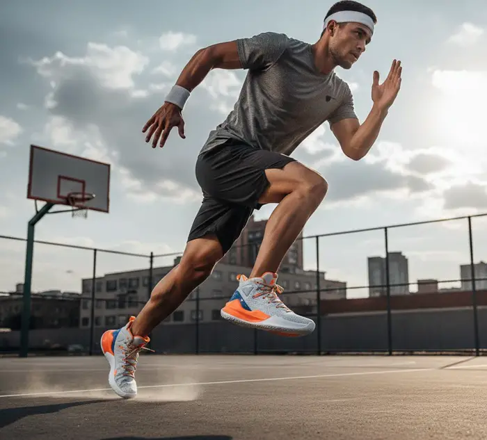 Risks of running in basketball shoes