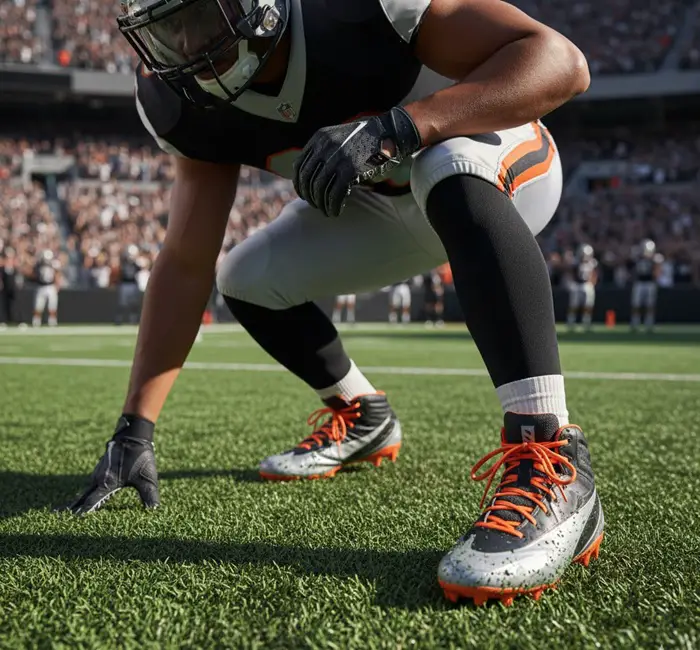 Football vs. Lacrosse Shoes