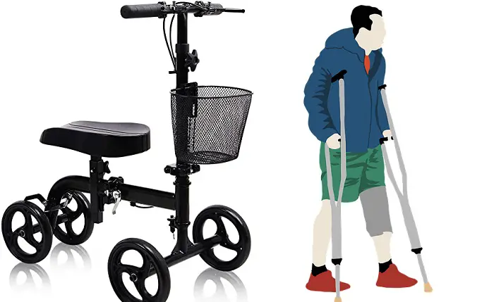 Knee Walker vs Crutches