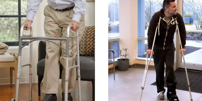 Walker vs. Crutches