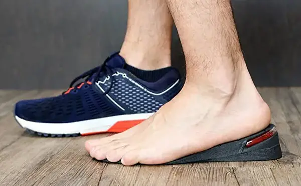 Shoe lift with a wedge